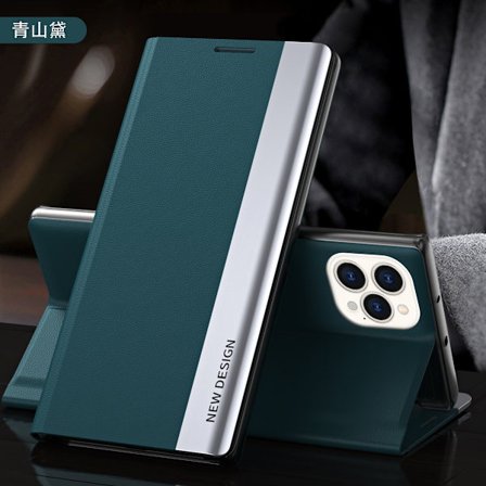 Fodral för Samsung S24FE 4:e generationen magnetiskt flip läder elektropläterat