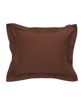 Lexington Hotel sateen pillowcase in chestnut jacquard