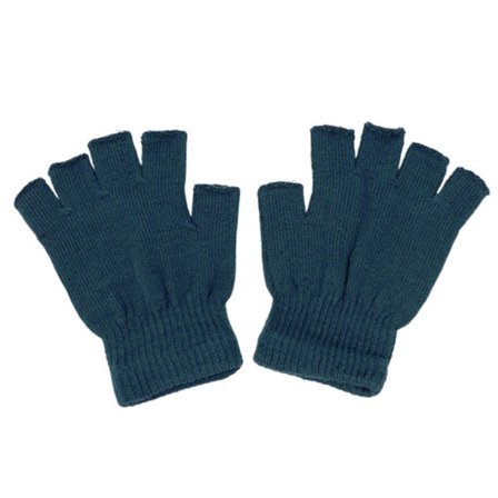 Torgvantar, korta & fingerlösa - Blågrön - Teal