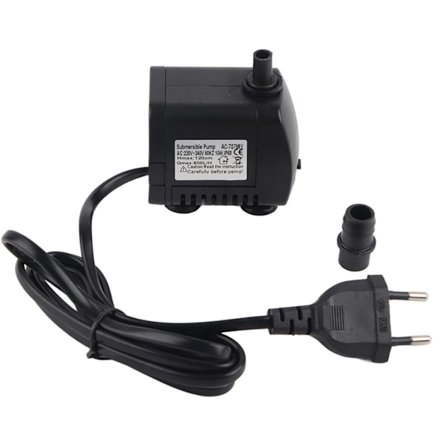 10W Akvarium Dränkbar Vattenpump Akvarium Fontän Miniatyrlandskap Resistans Mikro Tyst Rotorpump
