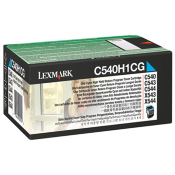 C540/C543/C544 Toner Cyan Retu