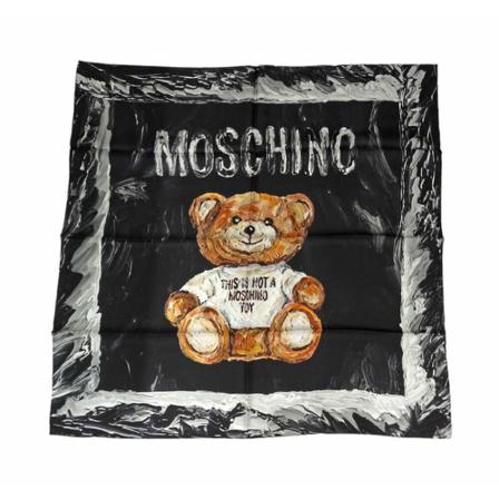 Moschino - Sjalar - Svart - Dam - Storlek: One Size, Dam, Storlek: ONE SIZE