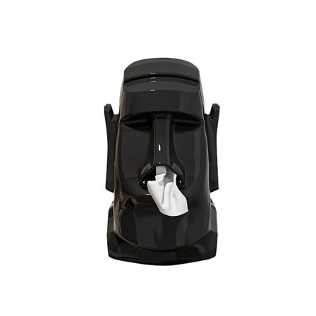 Staty Glasögonhållare 3 i 1 Pappershandduk Box Hörlurshållare Bord Hushåll Svart