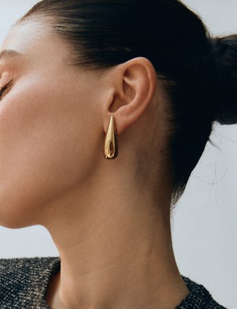 Edblad Crest Studs - Gold - ONE SIZE