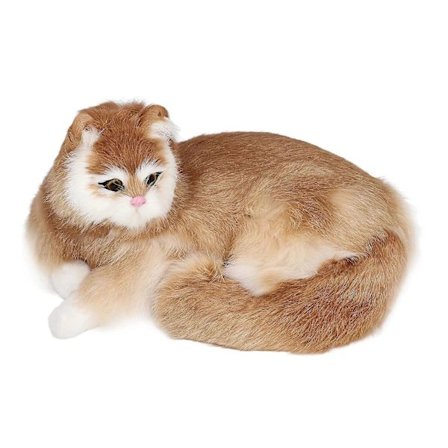 Livaktig Interaktivt Kosedyr Sovende Simulering Realistisk Katte Kosedyr for Eldre Barn