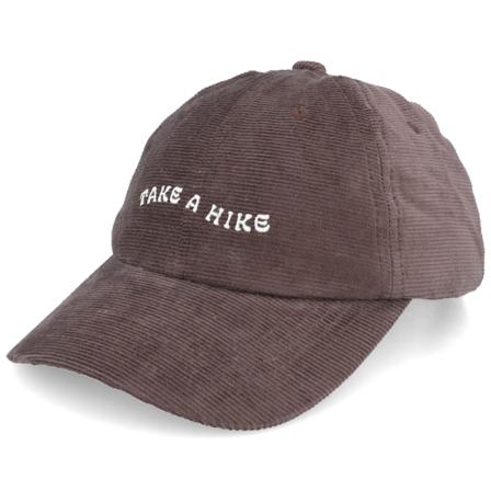 Dedicated - Bruin unconstructed Cap - Soft Cap Slussen Corduroy Take A Hike Coffee Brown Dad Cap @ Hatstore