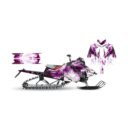 SweTown Dekalkit Gard-Purple - Polaris 600 Voyageur 144 2019-2020