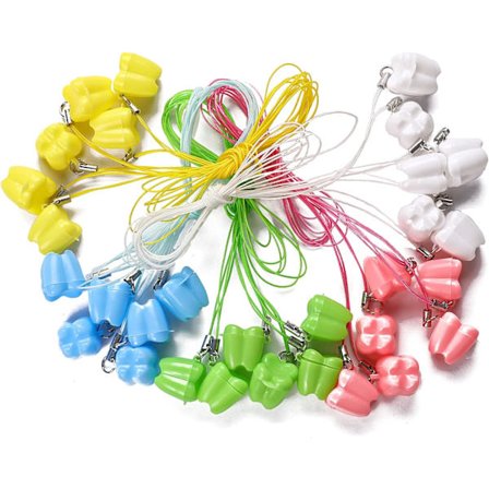 30 st förlorade tänder spara halsband bebis mjölktand förvaringslåda tand halsband för förlorade tänder arrangör bebis tänder spara låda tandfe väska 
