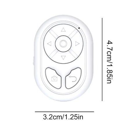 Fjernbetjening Kontrol med Page Turner til TIK Tok iPad Kindle Bluetooth Fjernbetjening Klikker til Fotos Videoer Til Smartphones Tablets