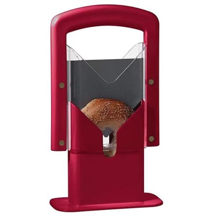 Bagel Universal Skærer, 22 cm, Rød