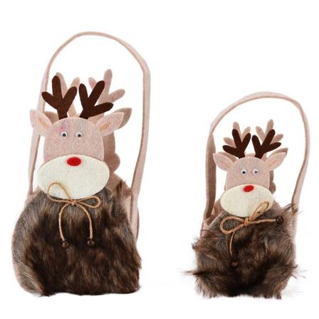 2 st julgodispåsar söt hjortdesign julklappar
