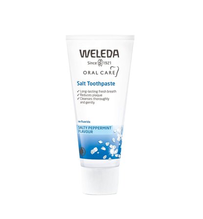 Weleda Salt Toothpaste 75 ml, Medicin & Pleje, Mund & Tandpleje, Tandpasta