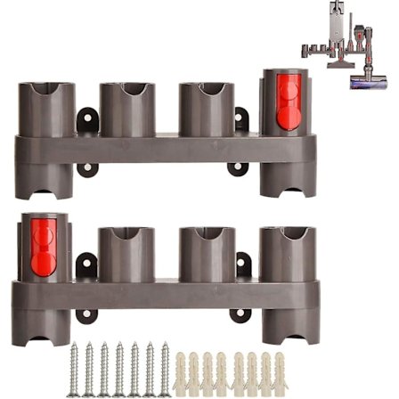 Väggfäste för Dyson V15 V7 V11 V8 V10 Absolute Animal Trigger Motorhead Outsize Detect Dammsugare Tillbehör Organizer Med Expansionsskruvar,u