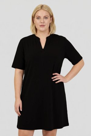 CISO - Tunika - Sort - V-Hals