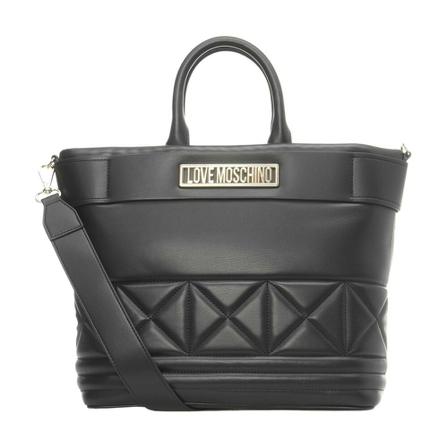 Moschino, Handbag Jc 4116Pp 1Flt 0 22 Zwart, Dames, Maat:ONE Size