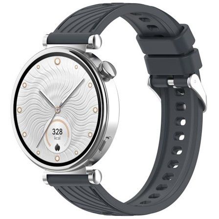 Stilfuldt silikone armbånd til Huawei GT5/GT5 Pro - 18mm