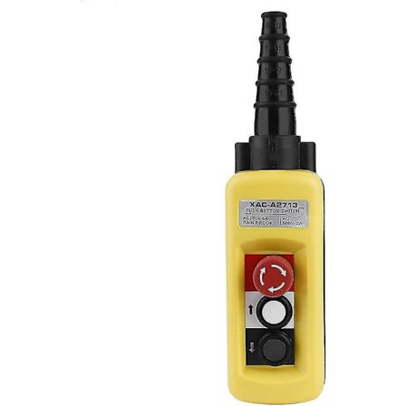 Nosturin nostokytkimen ohjaus, Xac-a2713 ripustusnostokytkimen ohjain hätäpysäytystoiminnolla (2 painiketta)