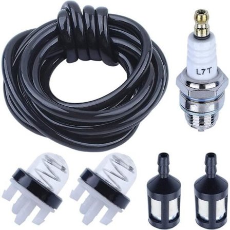 Bränsleslangfilterlinje Primerlampa Tändstiftssats Kompatibel med STI Motorsåg Ersättningsdelar