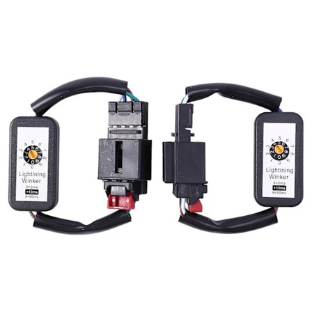 2 st dynamiska blinkersindikatorer LED-bakljus -på-modul kabeltråd för Golf 7 bakljus