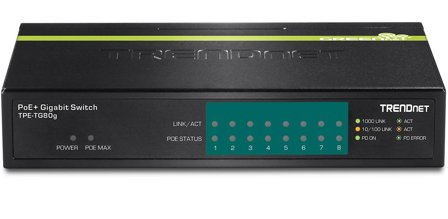 TRENDnet TPE-TG80g Switch, Datamaskin & surfing