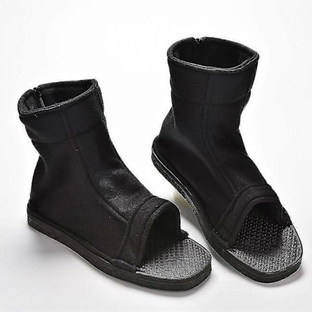 Naruto Akatsuki Cosplay Ninja Saappaat Kengät Musta 1 Pari 11 Kokoa