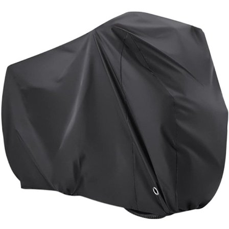Vandtæt cykelovertræk til 1 cykel - Sort L - Solbeskyttelse og støvtæt - Kompatibel med mountainbike