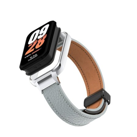 Xiaomi Smart Band 8 Active Strap med Litchi-mönster magnetiskt spänne