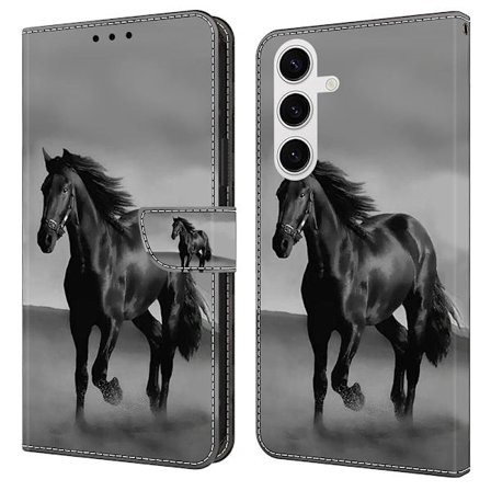 Wonderland Samsung Galaxy S25 Plus fodral -Svart Häst