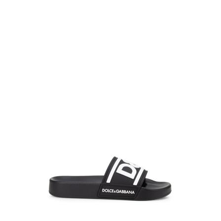 Dolce & Gabbana, Flip Flops Czarny, Kobieta, Rozmiar: 38 EU