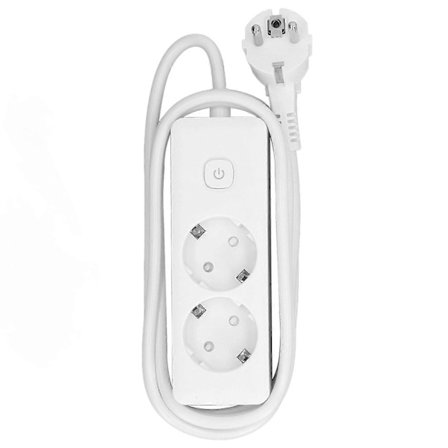 Stikdåse 2200W med flere stik 10A Tilslutningsboks Stikkontakt