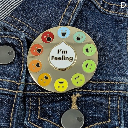 My Social Battery Brosch Rolig Emalj Pin Creative Lapel Pin A
