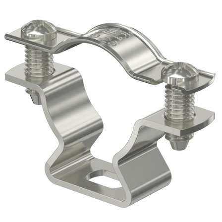 Obo Bettermann 1362918 Avstandsklemme lukket, rustfritt stål, galvanisert M20-M25, Installasjonsmaterial