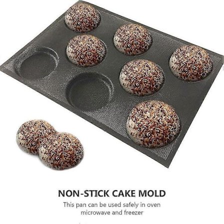 Silikoneforme Chokolade Silikone Muffin Form Silikone Muffinplade Frittatas Bagning (FMY)