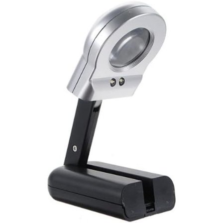 2 st Smyckeslupar 30mm 16X Linsförstoringsglas Fickvikbar LED Li