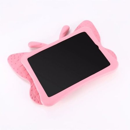 Fodral till iPad Mini 1/2/3/4/5, rosa, Butterfly—pa