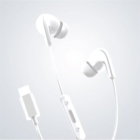 Xiaomi BHR8931GL In-Ear hovedtelefoner med ledning USB-C med fjernbetjening - Hvid