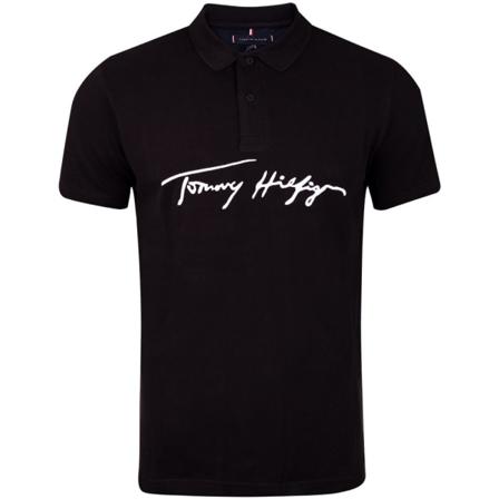 Shirts Tommy Hilfiger Mw0mw24604bds Svarta 174 - 178 Cm/m