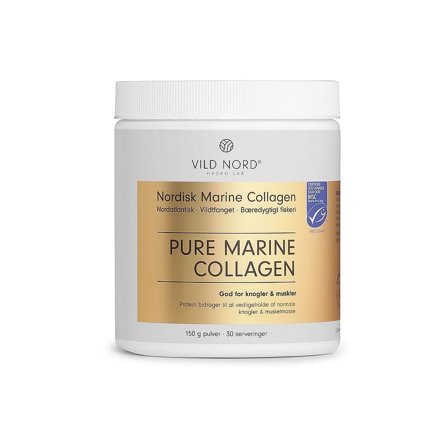 Vild Nord Pure Marine Collagen 150 g, Helse & Madvarer, Kollagen, Kollagenpulver
