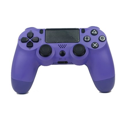 Vaaleanvioletti langaton ohjain, yhteensopiva PlayStation 4:n kanssa, värinällä, sisältää USB-latauskaapelin - Ergonominen muotoilu pelaamiseen