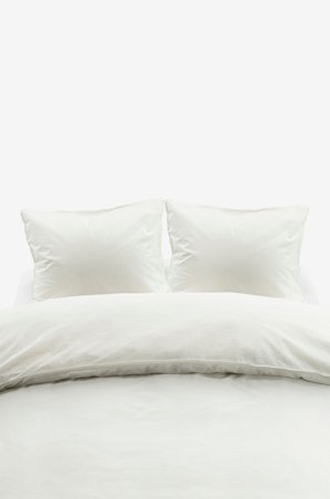 Borganäs of Sweden - Dynetrekk-sett Humble Double - Hvit - Sengesett - 220X210 - Fra Homeroom