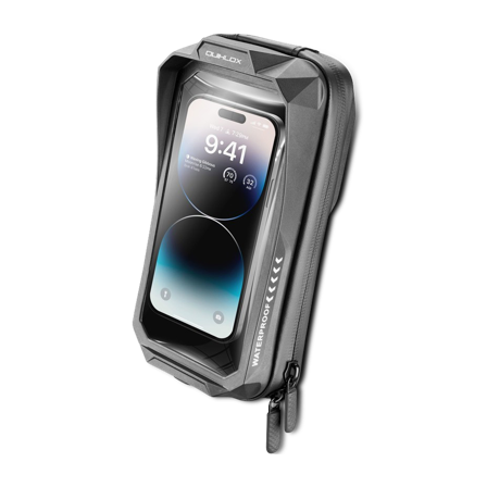 Telefonetui Interphone Quiklox 7" Motorsykkel Hardt Deksel Ip