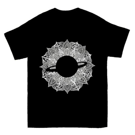 Mandala Circle Planet T-shirt