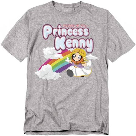 South Park Unisex Vuxen Princess Kenny T-Shirt L Athletic Heath