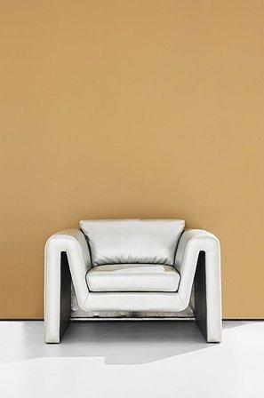 Jotex - Sessel Veganes Leder Sperrholz/Polyätherschaum/Polyurethan Mika - Kaufen Pastill - Möbel bei Jotex