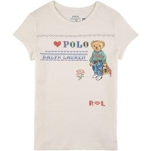 Kids - Ralph Lauren Off-white Branded Graphic T-shirt 5 Years - Tops - 5 years - White