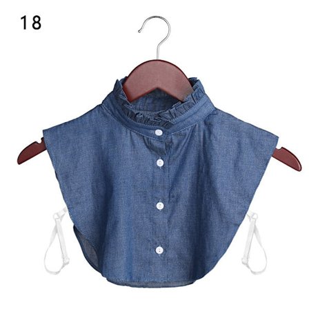 Skjorta Fake Krage Klädtillbehör 18