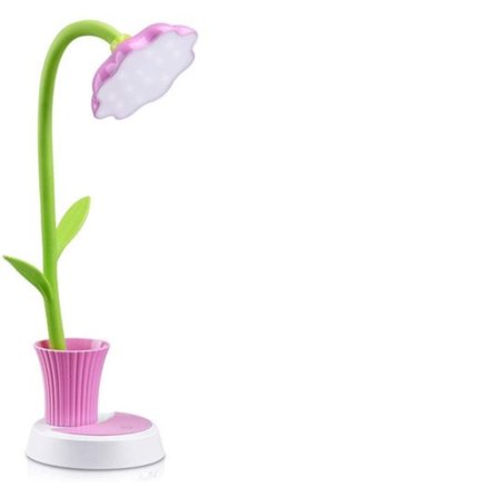 Barnlampa, LED-skrivbordslampa, touch-kontroll, dimbart ljus, flexibel