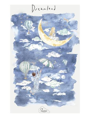 Poster, Fsc Mix Home Kids Decor Posters & Frames Posters Animal Posters Multi/mønstret Cam Cam Copenhagen