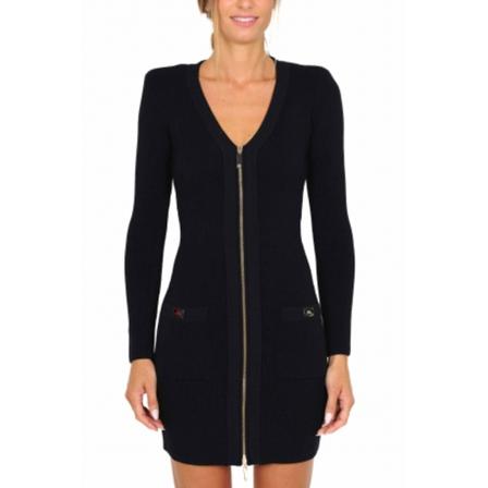 Elisabetta Franchi, Dresses Zwart, Dames, Maat:S,polyester