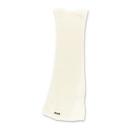 Msgm - Sjalar - Vit - Dam - Storlek: One Size, Dam, Storlek: ONE SIZE